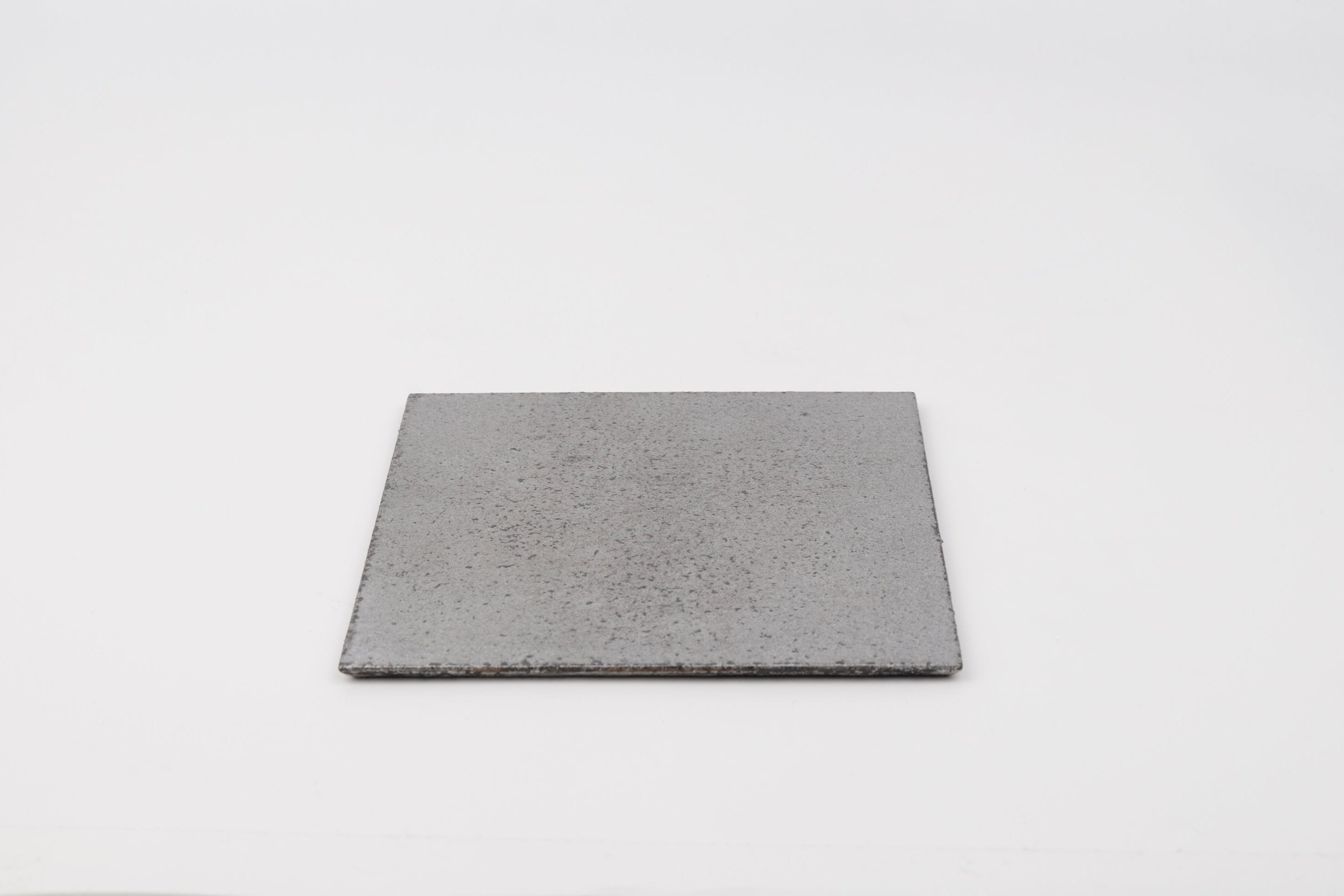 Ikkanbari Small Tray (Square, Aluminum Makiji Finish) – Keiichiro Hayamizu