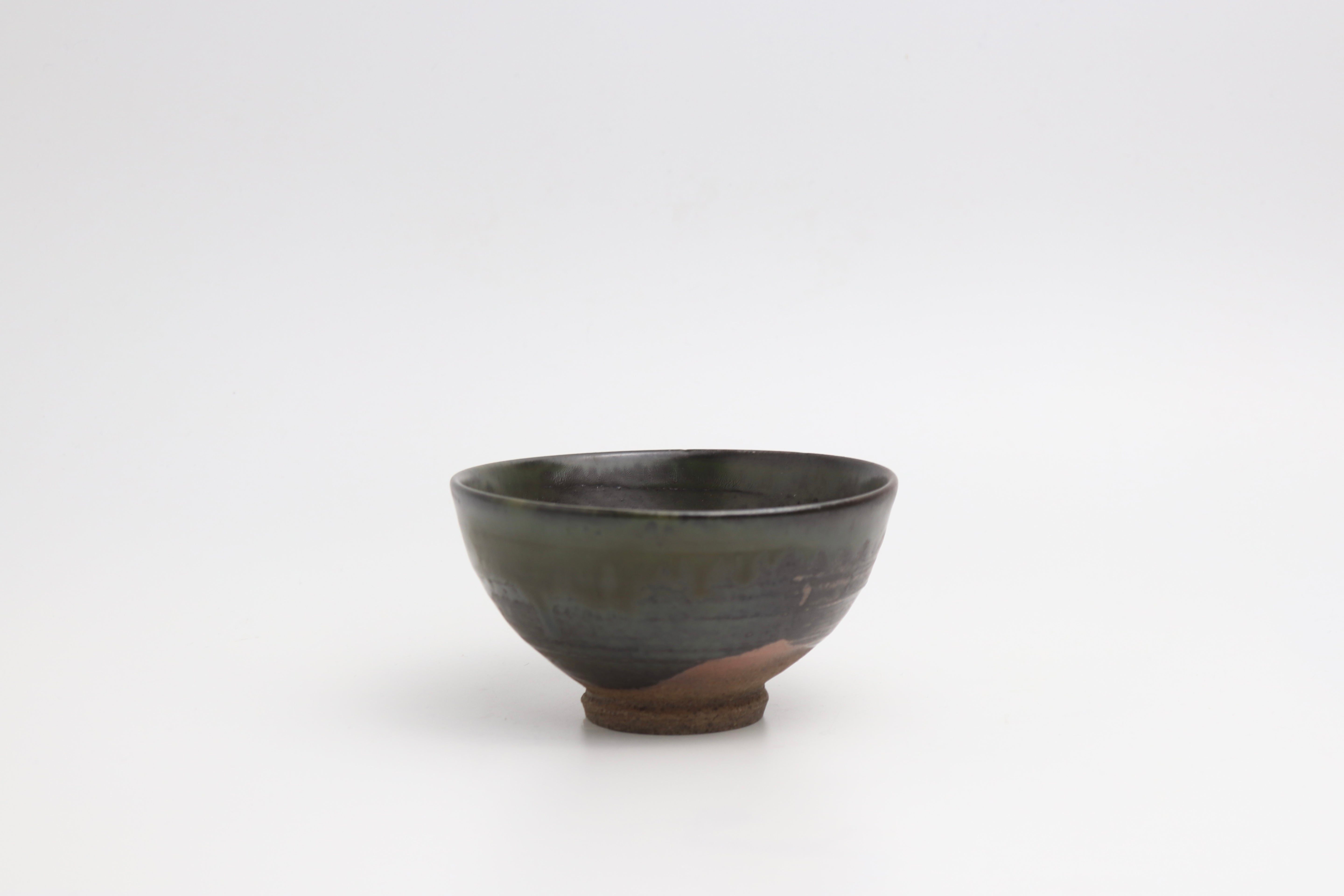 Yukiko Tsuchiya rice bowl black Karatsu 